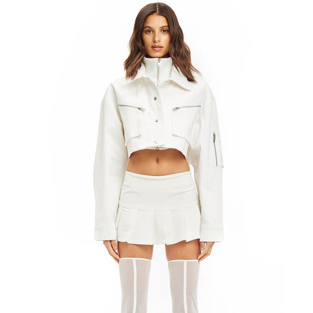 SOLD!!! I am Gia white incepere jacket